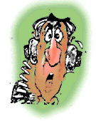 Illustration, woman with surprised expression